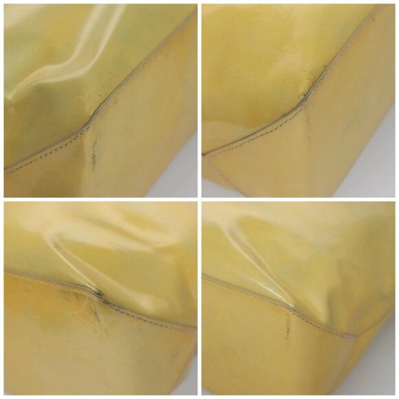 LOUIS VUITTON Monogram Vernis Reade MM Hand Bag Gris M91142 LV Auth bs22838 - Picture 15 of 16